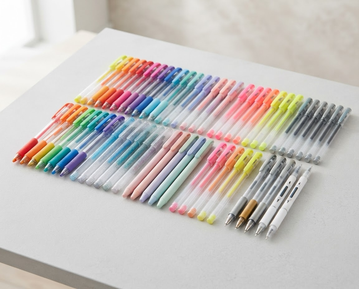 Professional_product_photography_of_gel_pens_categ-1784996058561 gel pens - Image 1