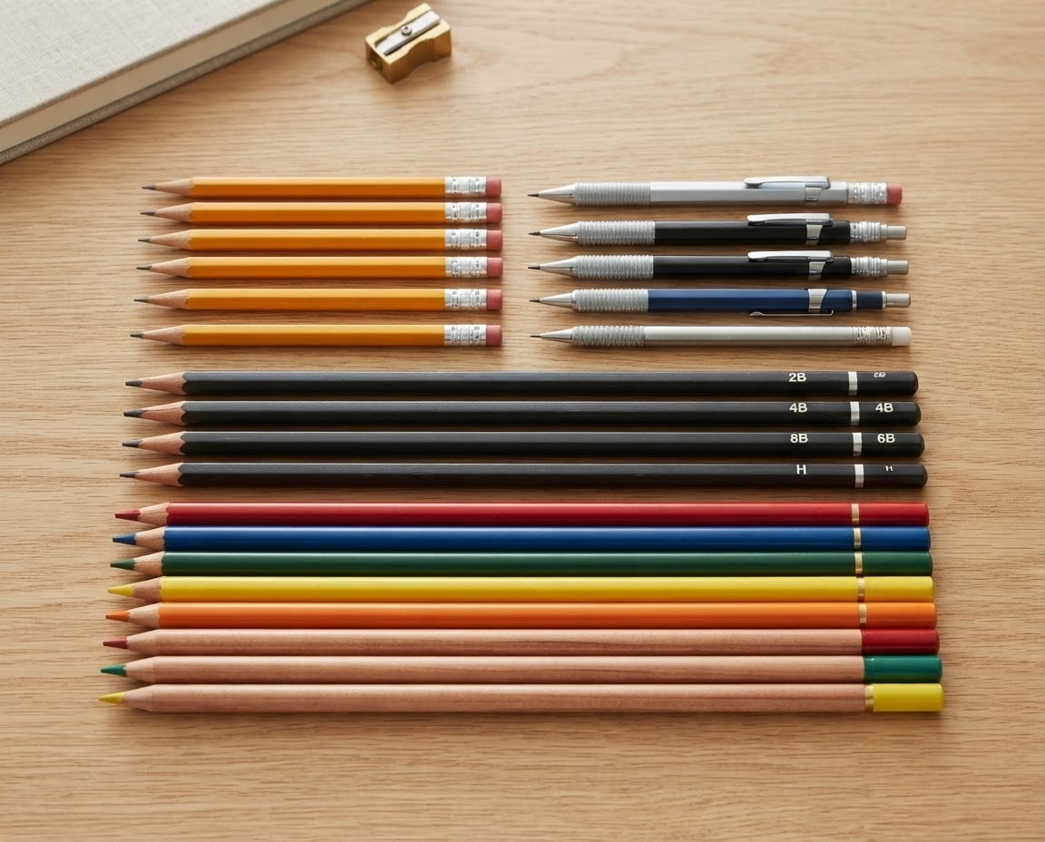 Professional_product_photography_of_pencils_catego-1784996112156 pencil - Image 1