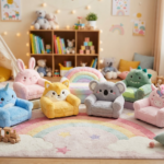 plush sofa